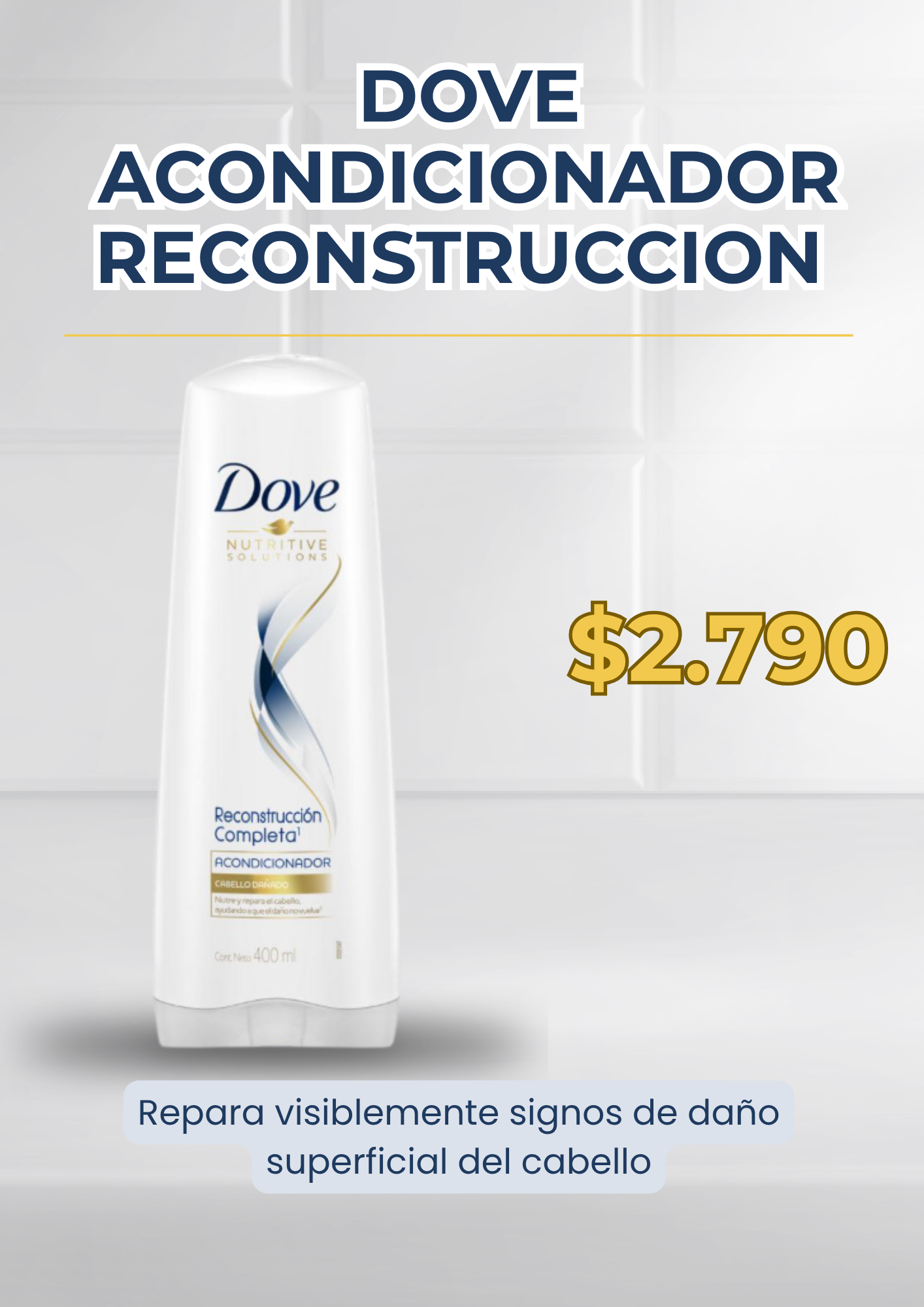 Dove Reconstruccion Acondicionador 400ML