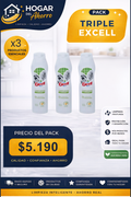 Pack Limpiador crema Excell x3
