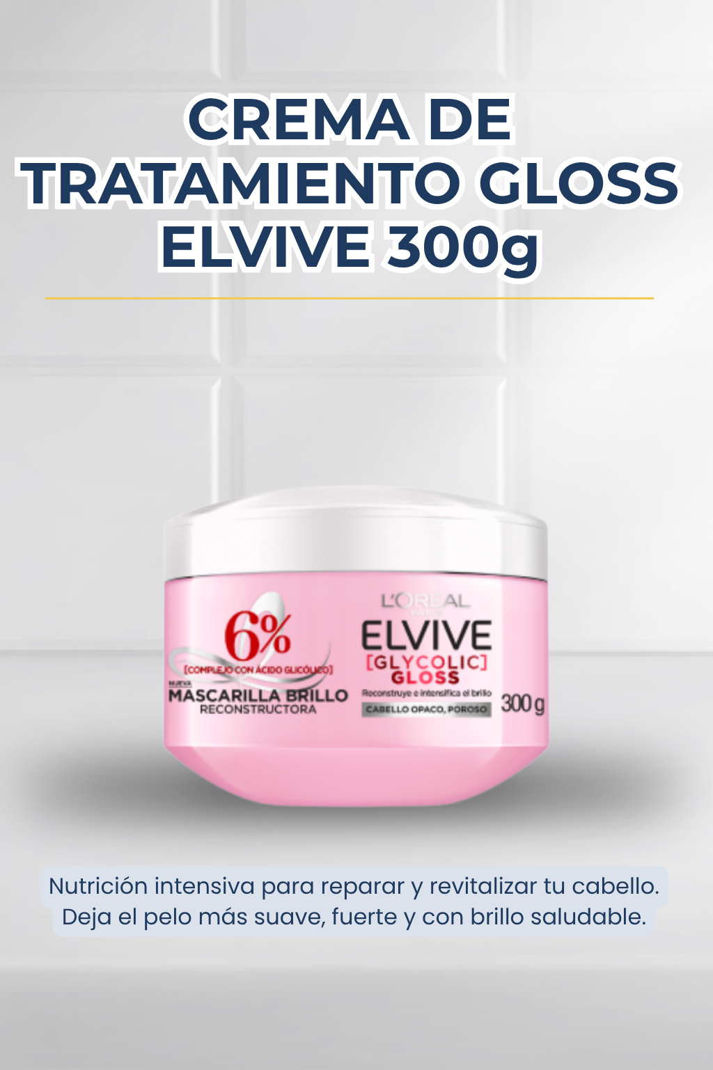 Crema Tratamiento Elvive 300ml