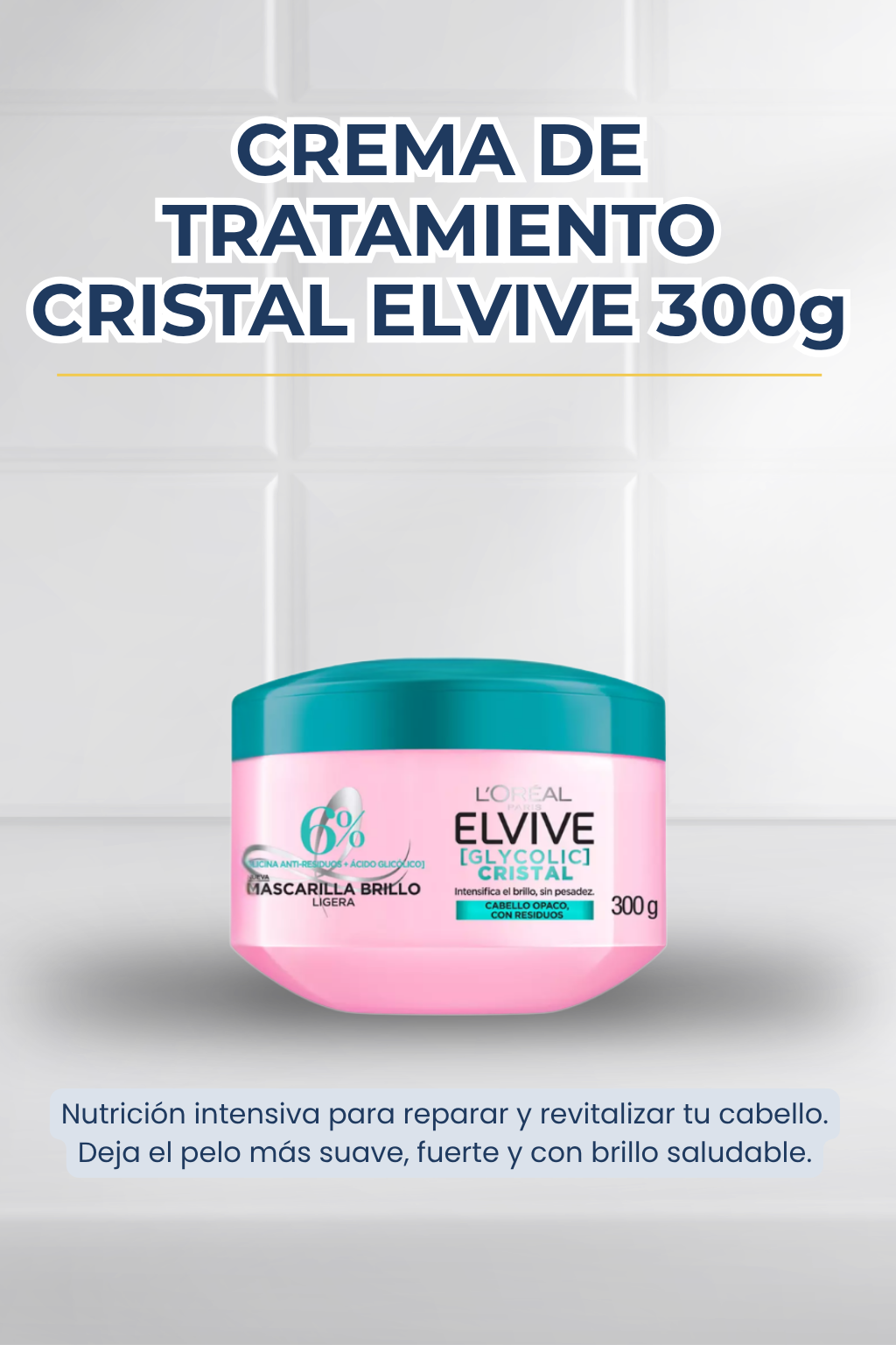 Crema Tratamiento Elvive 300ml