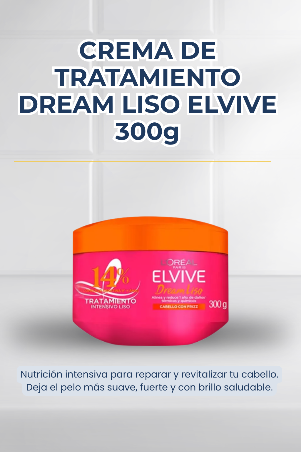 Crema Tratamiento Elvive 300ml
