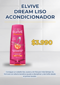 Elvive Dream Liso Acondicionador 370ml