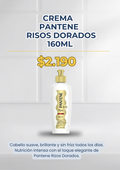 Crema Pantene Risos Dorados 160ML