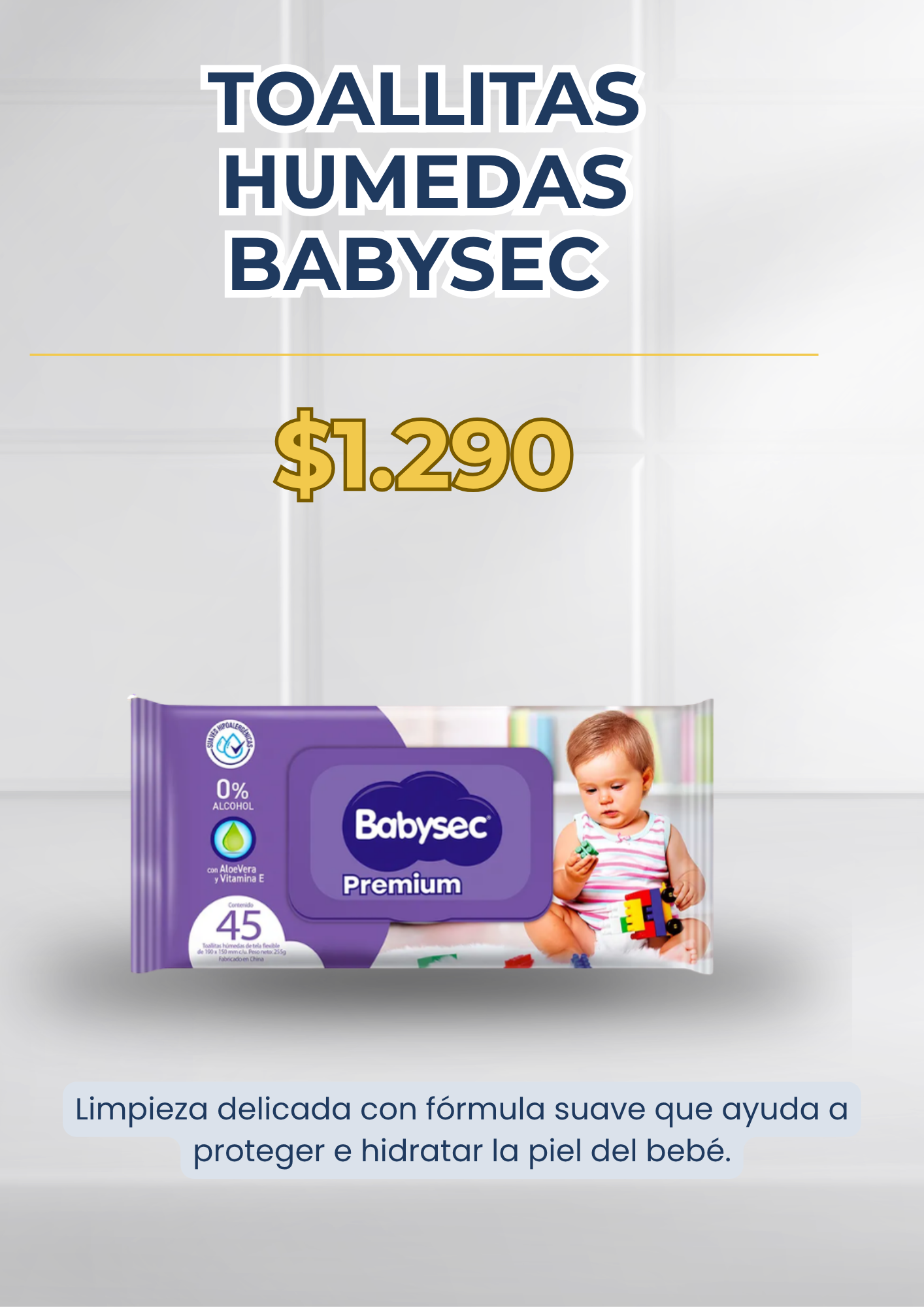 Toallitas Babysec Premium