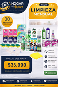 Pack Limpieza Mensual