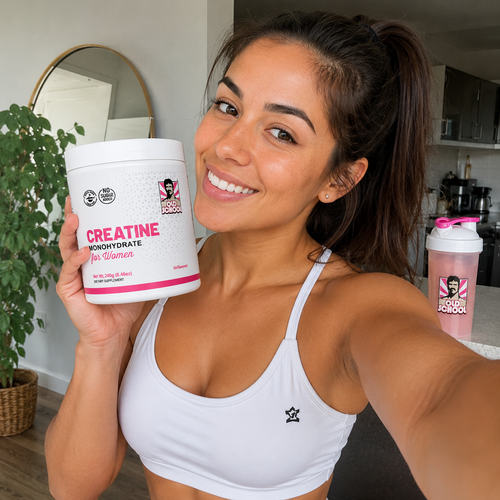 Clienta con Old School Creatine