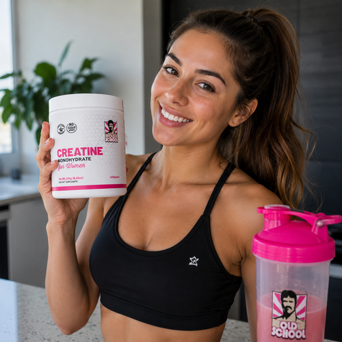 Clienta con Old School Creatine
