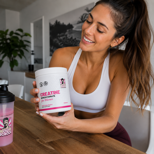 Clienta con Old School Creatine