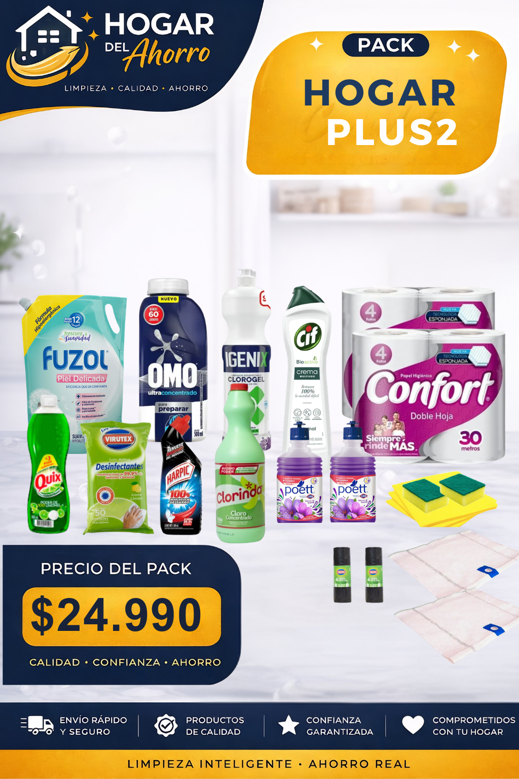 Pack Hogar Plus